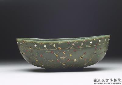 图片[2]-Jade oval bowl, India-China Archive